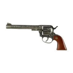 SALE Cowboy-Pistole Buntline, Holzgriff, 12-Schuss-Colt