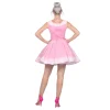 SALE Damen-Kostüm Ikonische Puppe, Kleid in baby-rosa, Gr. 40