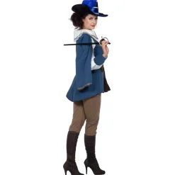 SALE Damen-Kostüm Lady Musketier, Jacke und Hose, Gr. 36