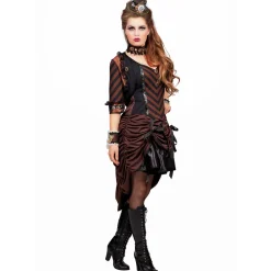 SALE Damen-Kostüm Steampunk Kleid, Gr. 36
