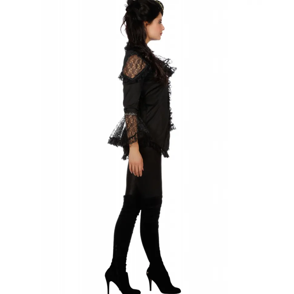 SALE Damen-Kostüm Viktorianische Bluse, Gr. 36