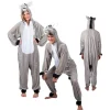 SALE Damen- und Herren-Kostüm Overall Esel, Gr. S bis 165cm Körpergröße - Plüschkostüm, Tierkostüm