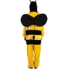 SALE Damen- und Herren-Kostüm Overall Biene, Gr. S bis 165cm Körpergröße - Plüschkostüm, Tierkostüm