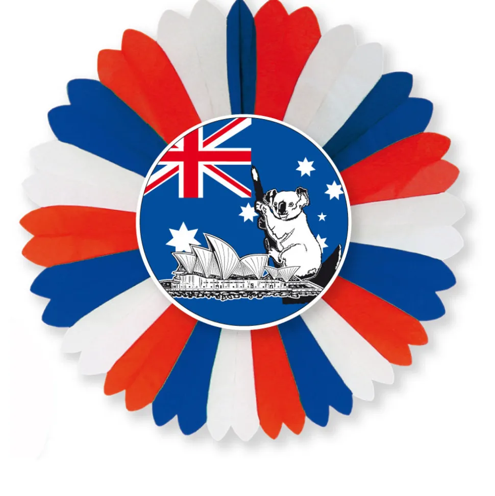 SALE Deko-Fächer Australien, ø 60 cm, schwer entflammbar