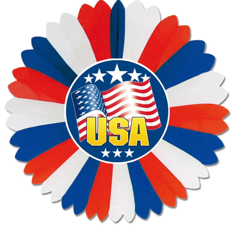 SALE Deko-Fächer USA, ø 60 cm, schwer entflammbar