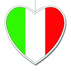 SALE Deko-Hänger Italien Herz, 30 cm