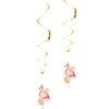 SALE Dekoration Swirls Flamingo, 2 Stück, 85 cm