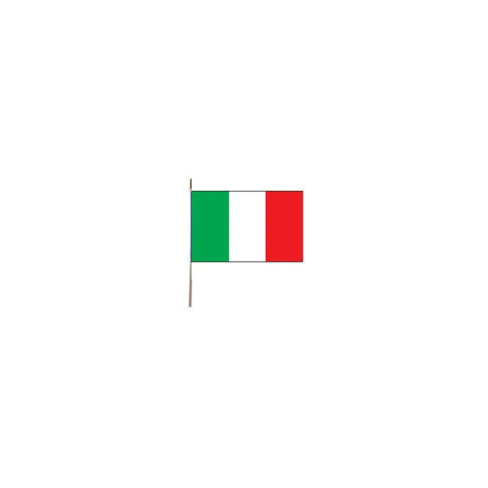 SALE Fahne Italien aus Papier, 12x24 cm
