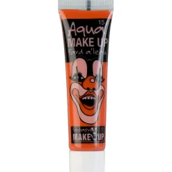 SALE Fantasy Aqua-Express Schminke auf Wasserbasis, Tube, 15ml, Orange