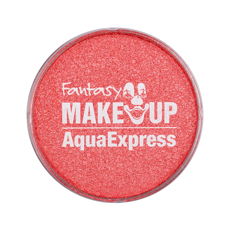 SALE Fantasy Aqua-Express Schminke auf Wasserbasis, 15g, Perlglanz / Metallic-Rot