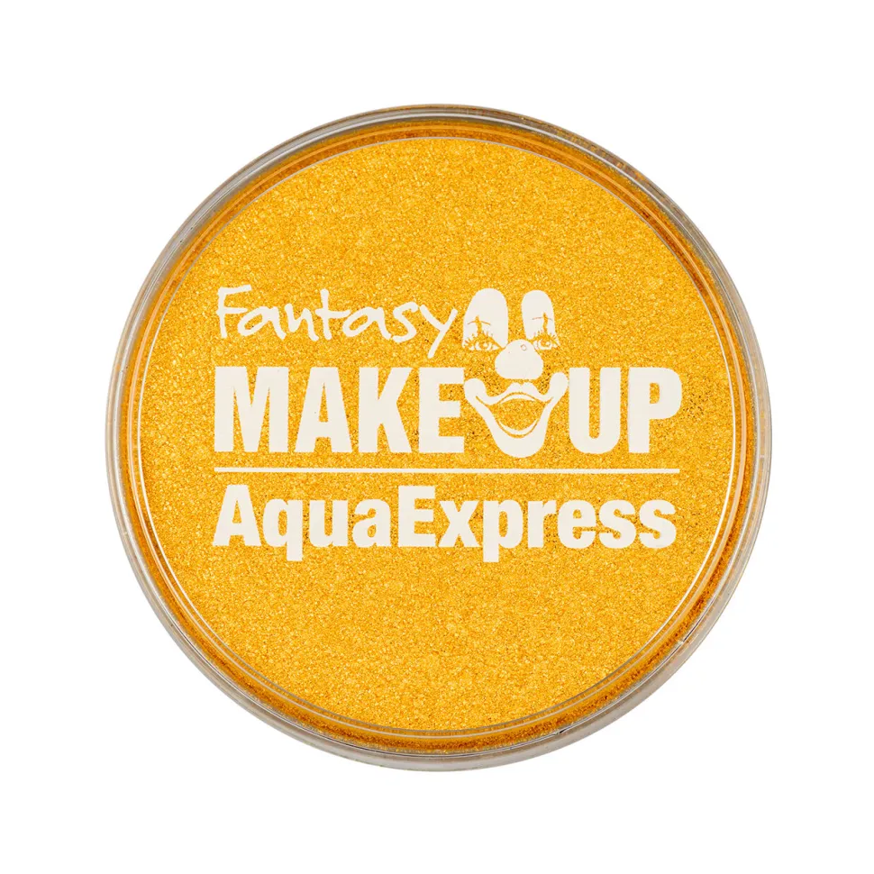 SALE Fantasy Aqua-Express Schminke auf Wasserbasis, 15g, Gold