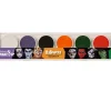 SALE Fantasy Aqua-Make-Up Schminke auf Wasserbasis, Malkasten mit Pinsel, 6 Halloween-Farben