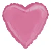 SALE Folienballon Herz Bubble Pink, ca. 45cm