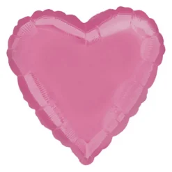 SALE Folienballon Herz Bubble Pink, ca. 45cm