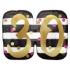 SALE Folienballon Milestone XL, 30th, ca. 60x55 cm