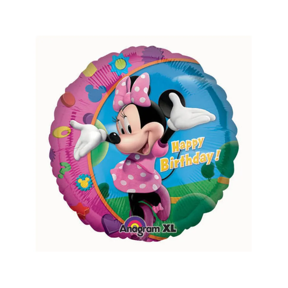 SALE Folienballon Minnie Happy Birthday ca. 45cm