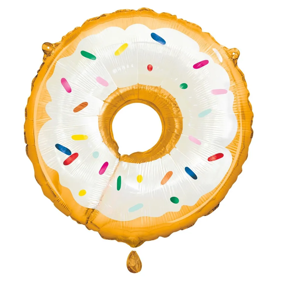 SALE Folienballon Riesen-Donut, ca. 55cm