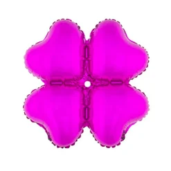 SALE Folienballons 4er, Herz, pink, 10 Stk., 43cm
