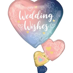 SALE Folienballon SuperShape Twilight Wedding Wishes