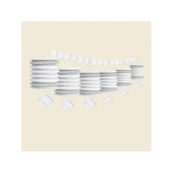 SALE Girlande Hochzeitsglocken uni Lampions 365 cm
