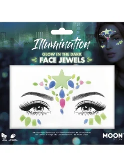 SALE Glitzersteine fürs Gesicht, Illumination, Nachtleuchtend