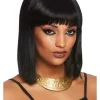 SALE Ägyptische klobige Halskette, Gold, Kette