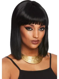 SALE Ägyptische klobige Halskette, Gold, Kette
