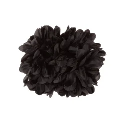 SALE Haarspange mit Chrysantheme, schwarz