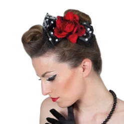 SALE Haarspange Rockabilly Rose