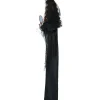 SALE Halloween-Deko Figur Gruselfrau, mit Licht-, Sound- und Bewegungseffekt, 170cm