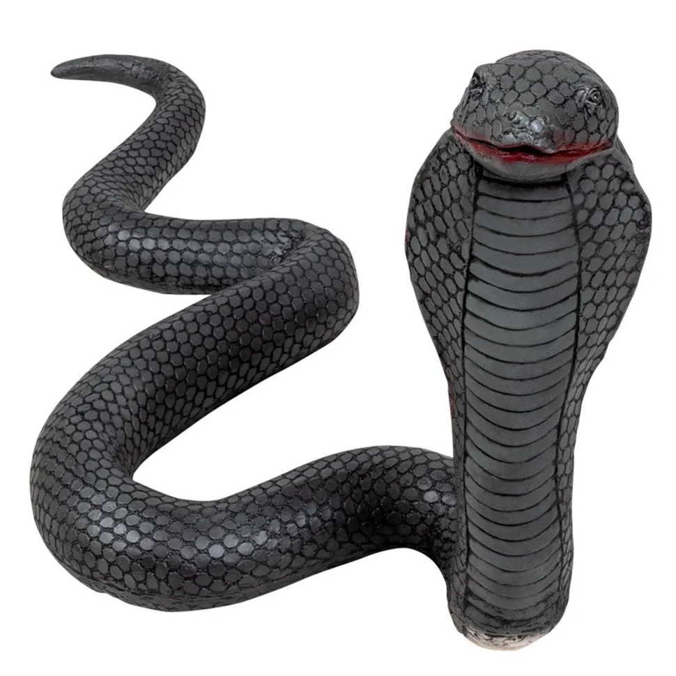 SALE Halloween-Deko Schlange Kobra, ca. 65cm lang, ca. 30cm hoch