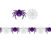 SALE Halloween Girlande Spinne und Netz, 3m