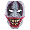 SALE Hartplastik-Halbmaske Halloween-Clown mit LED