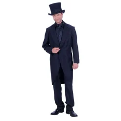 SALE Herren-Kostüm Frack Deluxe, schwarz, Gr. 46
