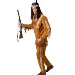 SALE Herren-Kostüm Indianer, Oberteil und Hose Gr. 46-48