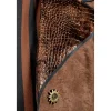 SALE Herren-Kostüm Steampunk-Mantel Snake, braun, Gr. 48