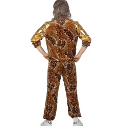 SALE Herren-Kostüm Trainingsanzug Panther, Jacke und Hose, Gr. 48