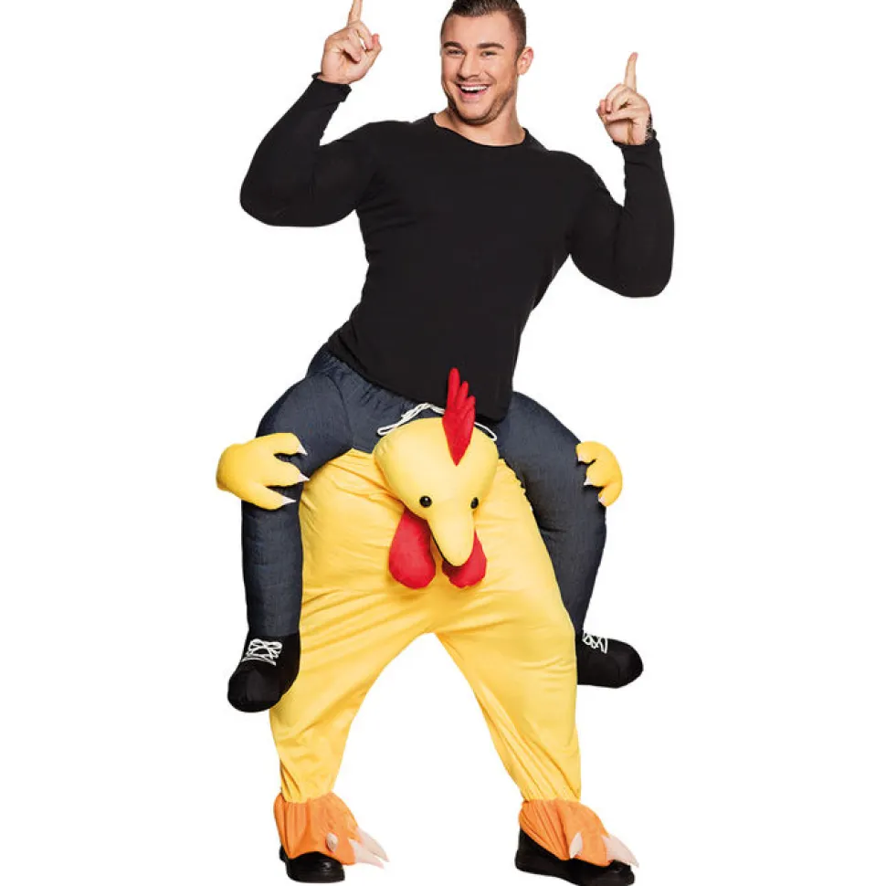 SALE Huckepack-Kostüm Chicken, Einheitsgröße