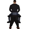 SALE Huckepack-Kostüm Gorilla, Einheitsgröße