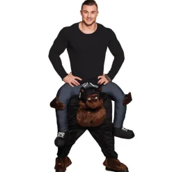 SALE Huckepack-Kostüm Gorilla, Einheitsgröße