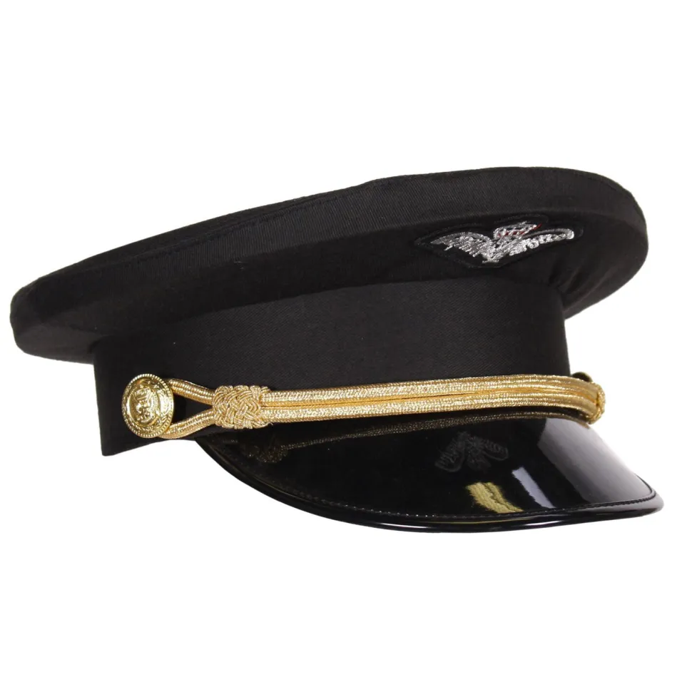 SALE Hut Pilotenmütze schwarz, KW 57