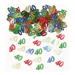 SALE Konfetti 40 Metallic, 14 g