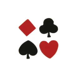 SALE Konfetti Poker, ca. 1,5 cm, 50 Stück