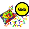 SALE Konfetti Streifen, gelb, 250 g