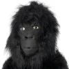 SALE Latexmaske Gorilla, schwarz
