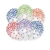 SALE Luftballon Konfetti tranparent, Bunt, 6 Stk.