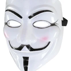 SALE Maske Anonymous, weiß