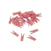 SALE Mini-Wäscheklammern, rosa, 24 Stück