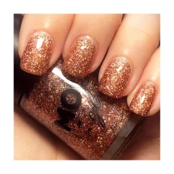 SALE Moon Creations Glitzer-Nagellack holographisch, 14 ml, rose-gold
