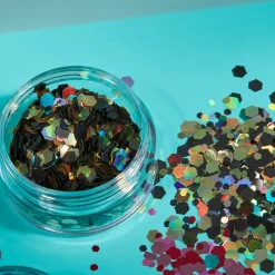 SALE Moon Creations Glitzer-Schminkstreu grob, Luxus, 3g